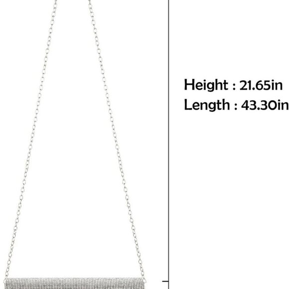 Rhinestone Clutch Purse Velvet Small Evening Bag Wedding Party Gift - Picture 3 of 5